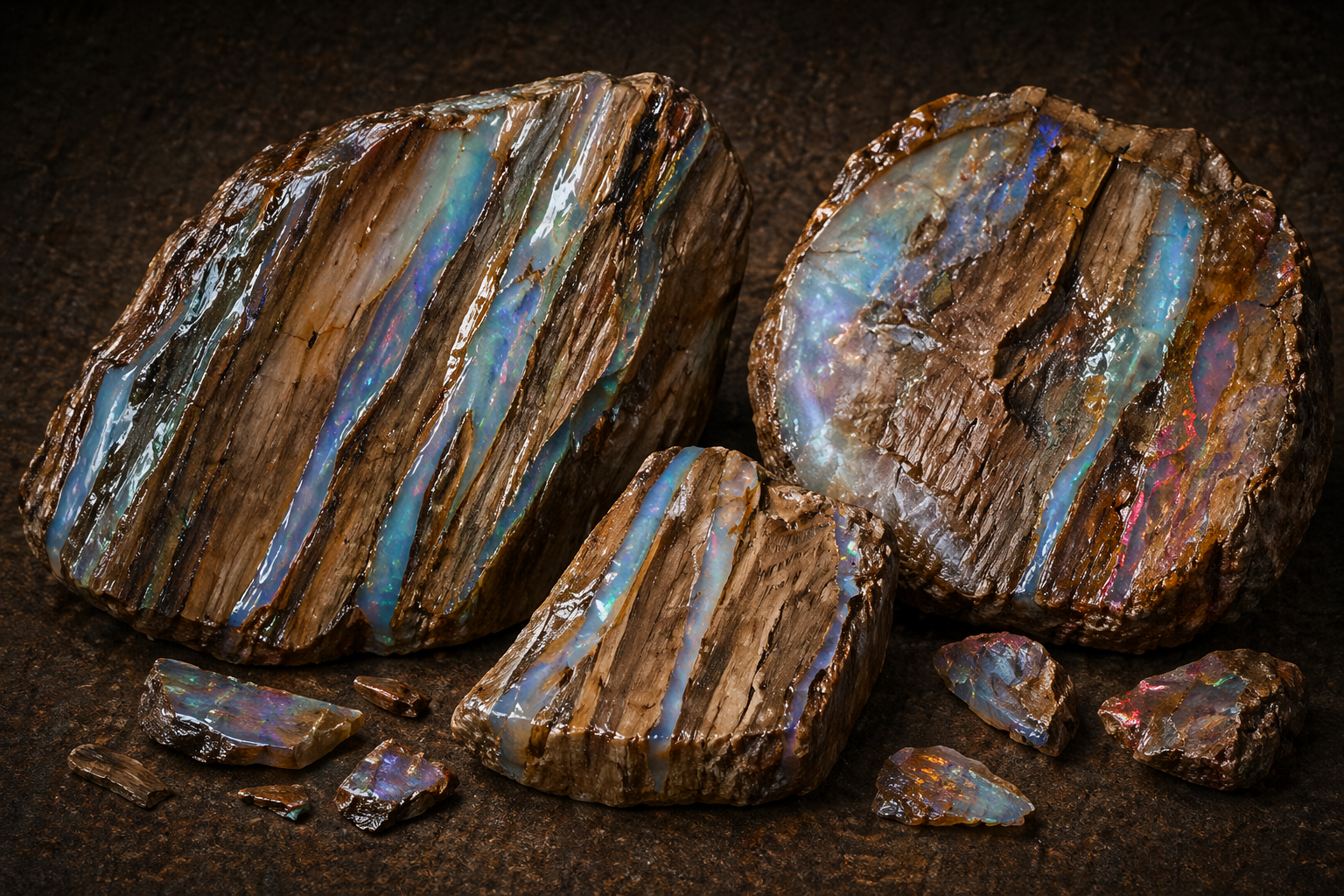 opalized petrified wood